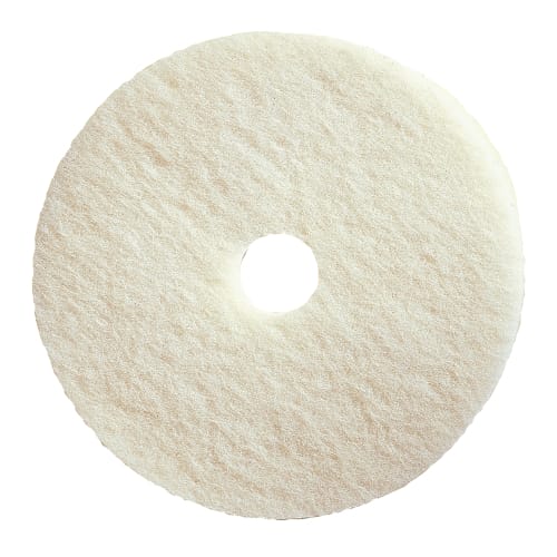 Performance Plus 17 Inch Round Polishing Pad, White